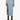 JW Anderson Women Padlock Strap Long Slit Denim Skirt In Light Blue
