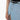 JW Anderson Women Padlock Strap Long Slit Denim Skirt In Light Blue