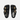 Marine Serre Women Logo-Debossed Slip-On Sandals Black