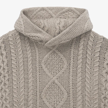 Fear Of God Hoodie Essentials Cable Knit Core Heather