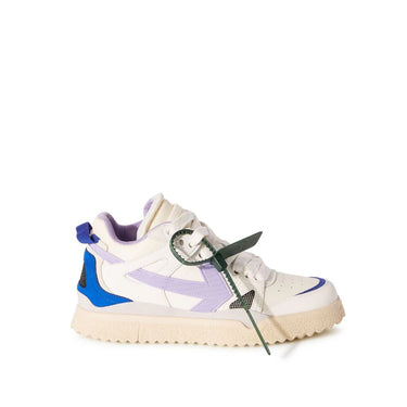 Off White Women Midtop Sponge Sneakers White Lilac