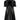 Courreges A-Line Dress Holistic Sleeves Vinyl Black
