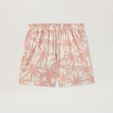 Palm Angels Palms Allover Swimshorts Off White Pink