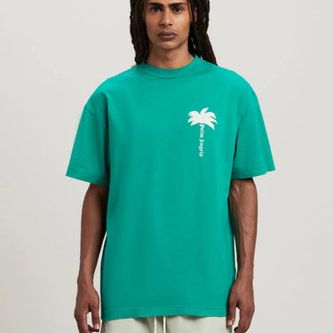 Palm Angels The Palm Tee Green Off White
