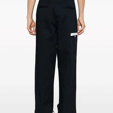 Palm Angels Sartorial Waistband Workpants Black Off White