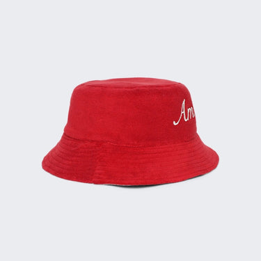 Amiri Bandana Reversible Bucket Hat Red