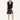 Courreges Women Mini Skirt Ellipse Vinyl Black