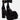 Balmain Women Ava Suede And Crystal Platform Sandals Black
