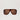 Palm Angels Sonoma Sunglasses Havana Sand