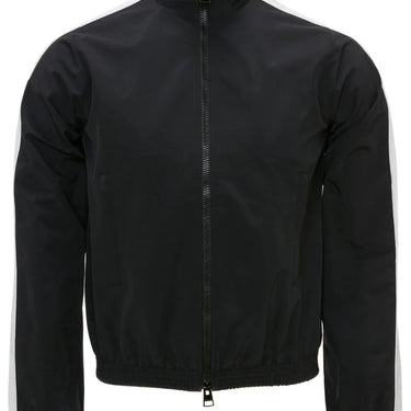 JW Anderson Zip Front Track Jacket In Black