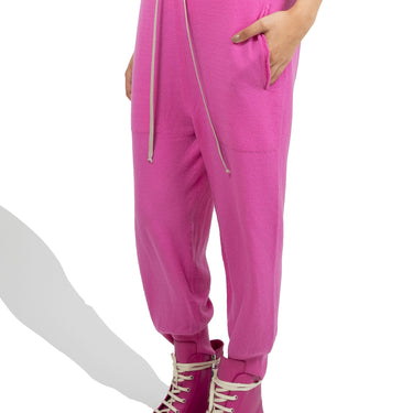 Rick Owens Women Knit Pants Hot Pink