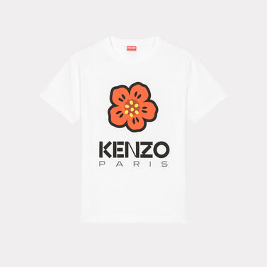 Kenzo Women Tricote T-Shirt Coton White
