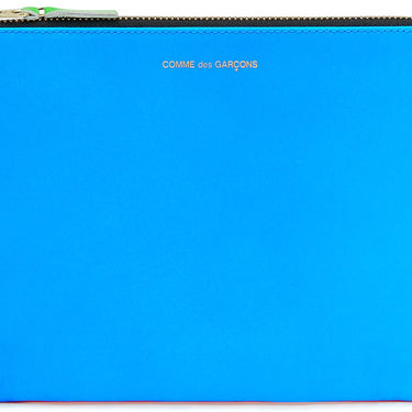 Comme Des Garcons Wallet Super Fluo Wallet Blue/Green