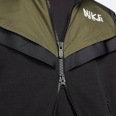Nike x Sacai Full Zip Hoodie Cargo-khaki-Black
