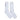 Saint Laurent YSL Jacquard Socks In Cotton White