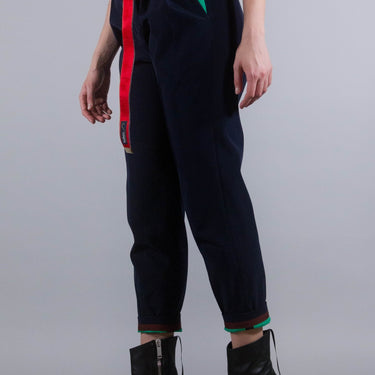 Kolor Contrast Pocket Tapered Trousers Navy