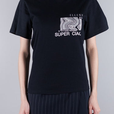 ELLERY SUPER CIAO T-SHIRT BLACK