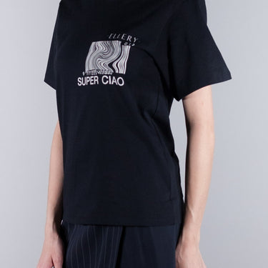 Ellery Super Ciao T-Shirt Black