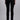 Unravel Project Wax Dnm Side Lace Up Skinny Black