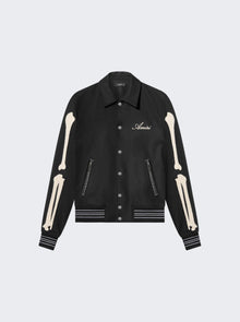 Amiri Bones Varsity Jacket Black