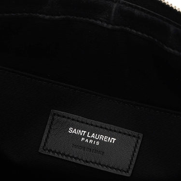 Saint Laurent Pouch Sl With Removable Tassels R.Gray